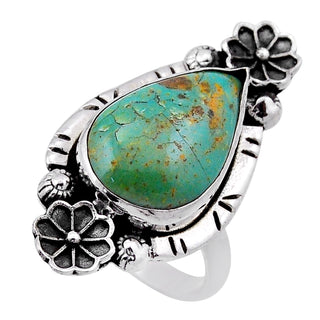 10 Matrix Royston Turquoise Ring Sz 6.5
