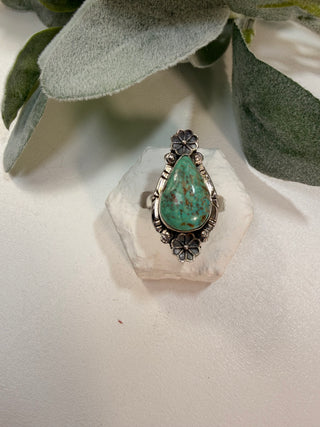 14 Matrix Royston Turquoise Ring Sz 6.5