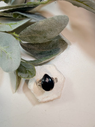 97 Blood Stone Ring Sz 9