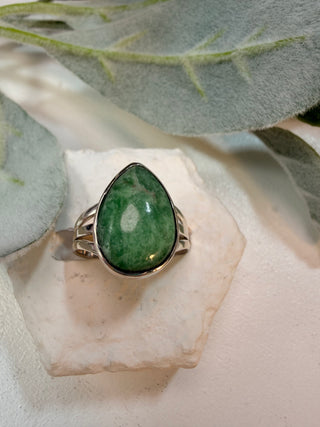 32 Utah Variscite Ring  Sz 7