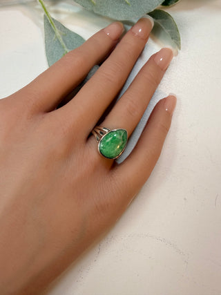 32 Utah Variscite Ring  Sz 7
