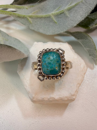 99 Natural Peruvian Opalina Ring Sz 9