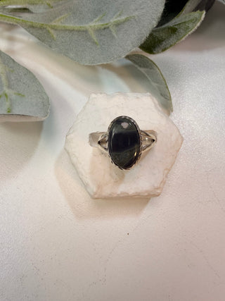 61 Natural Picasso Jasper Ring Sz 8