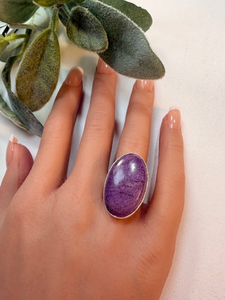 27 Purpurite Ring Sz 6