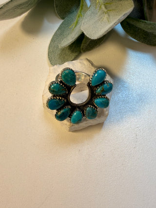 109 Mohave Turquoise Ring Sz 9