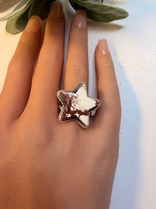 47 Wild Horse Jasper Ring Sz 7