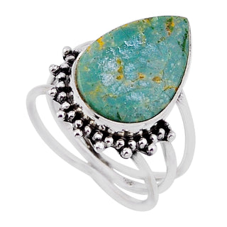 23 Arizona Mohave Turquoise Ring Sz 6.5